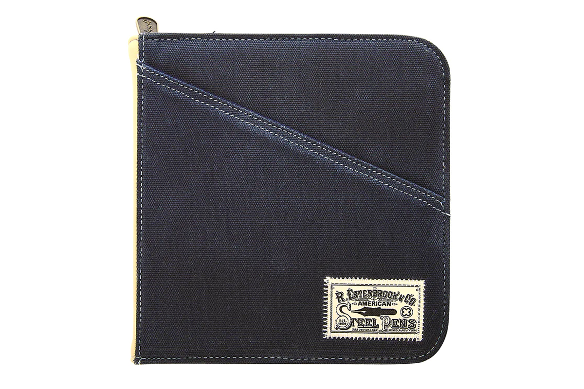 Esterbrook Zipper Pen Case 20pcs Navy Blue